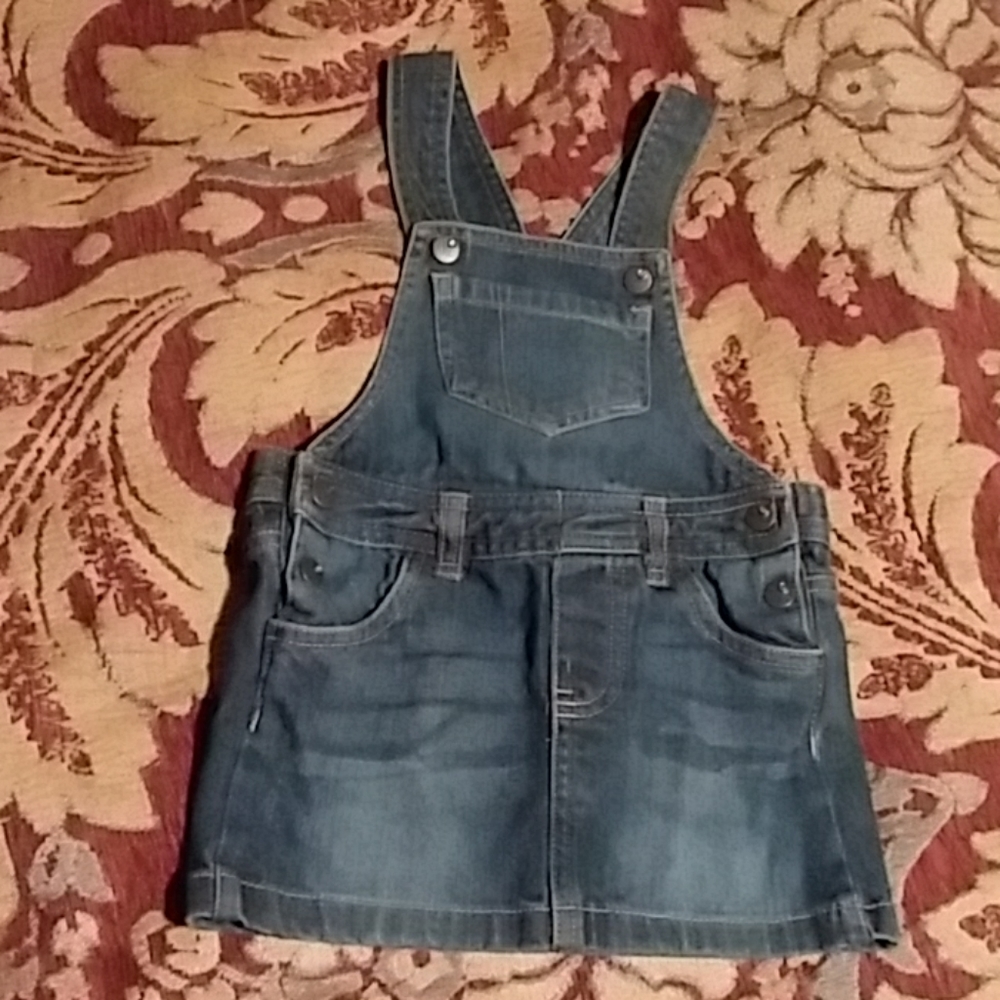 Denim Overall Skirt